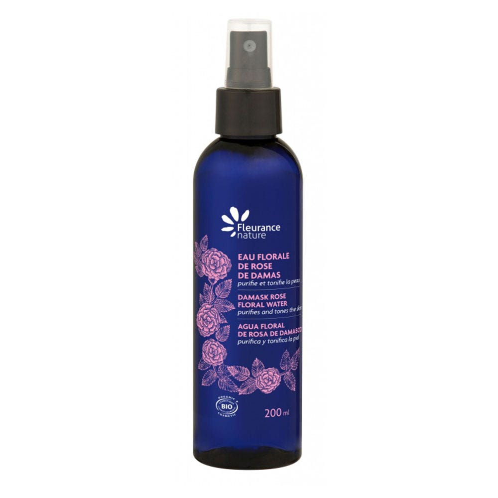 Fleurance Nature Eau Florale De Rose De Damas Bio 200ml