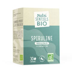 Nutrisante Nutri'sentiels Spiruline Bio Tonus & vitalité 30 comprimés