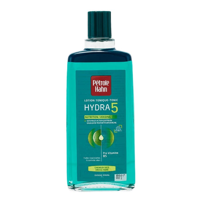 Lotion Tonique Hydra 5 Nutrition 300ml Cheveux secs Petrole Hahn