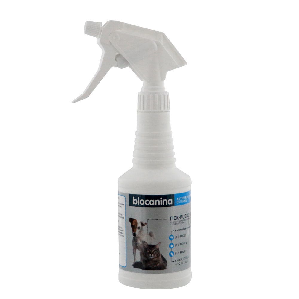 Biocanina Antiparasitaire externe TICK PUSS SPRAY 500ml