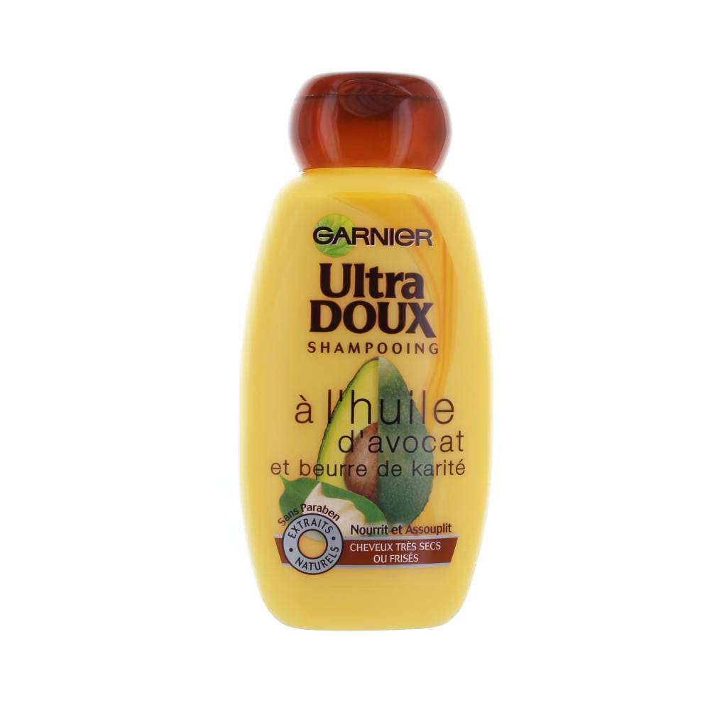 Lot De 3 Shampoings Garnier Avocat Karité Pour Cheveux Secs - 250 Ml Chaque