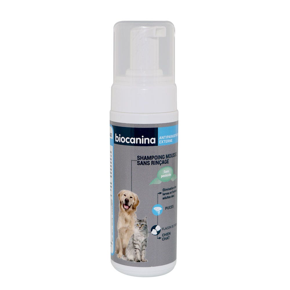 Biocanina Antiparasitaire externe SHAMPOING MOUSSE APE 150ml