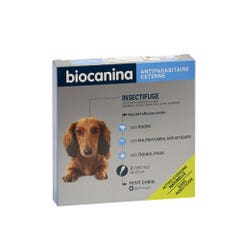 Biocanina Antiparasitaire externe INSECTIFUGE PETIT CHIEN 2 pipettes