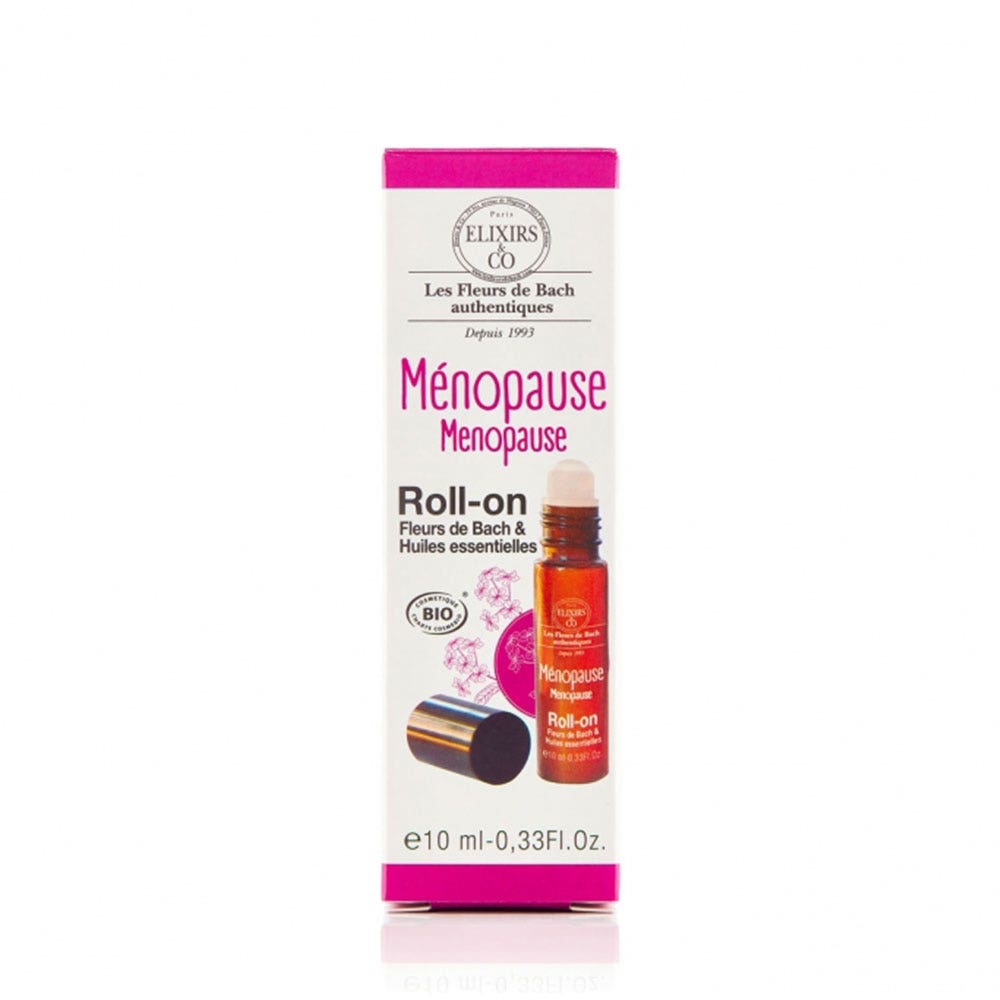 Elixirs & Co ROLL-ON MENOPAUSE Fleurs de Bach Bio 10ML