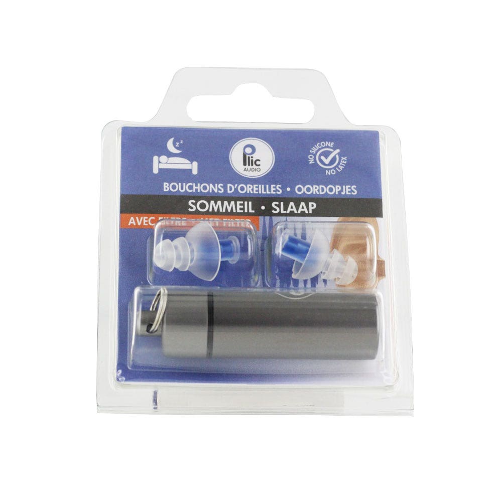 Plic Audio Avec Filtre Bouchons D'oreilles Sommeil Paire Réutilisable