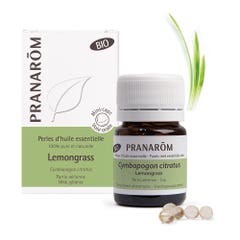 Pranarôm Les Huiles Essentielles Lemongrass Bio 60 Perles