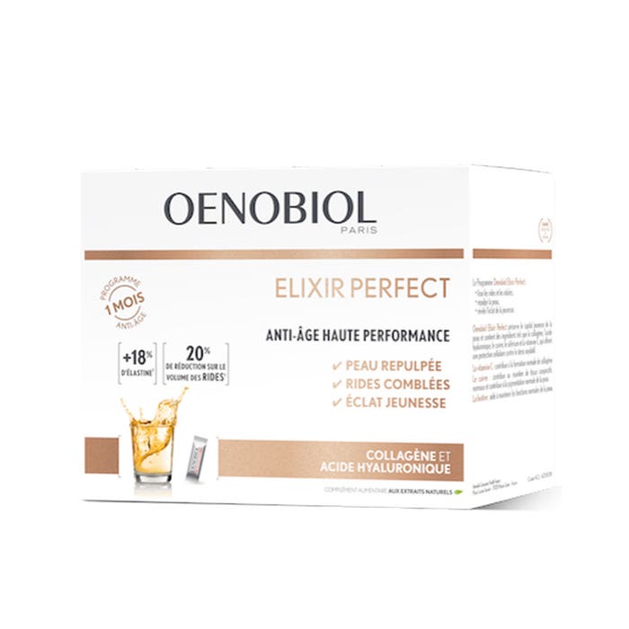 Oenobiol Peau&Regard Elixir perfect Anti-âge haute performance 30 sticks