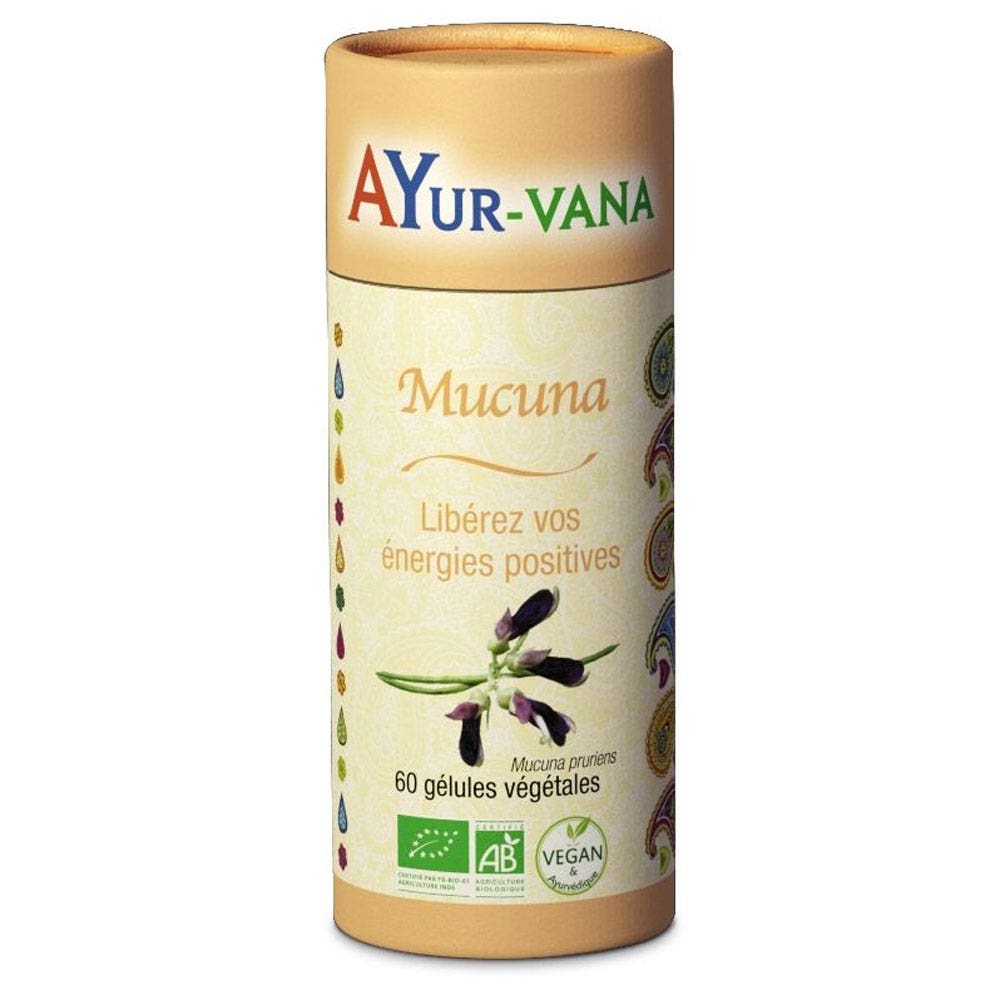 Ayur-Vana Mucuna Energies positives 60 gélules