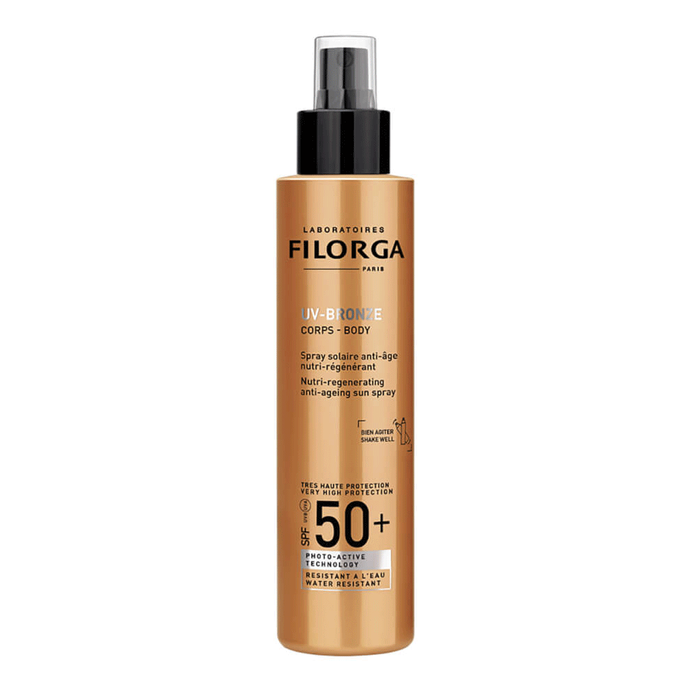 Filorga Uv-Bronze Spray Solaire Anti-Age Nutri-Régénérant SPF50+ Corps 125ml