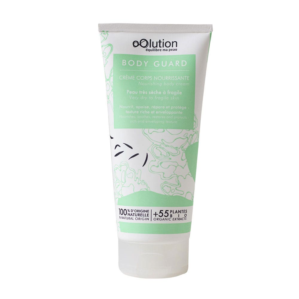 oOlution Body Guard Crème corps nourissante Peaux sèches à très sèches 200ml