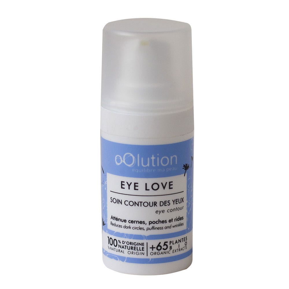 oOlution Eye Love Soin contour des yeux Tous types de peaux 15ml