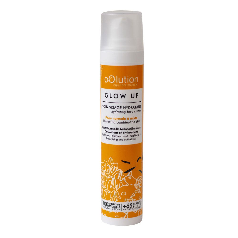 oOlution Glow Up Soin visage éclat Peaux normales à mixtes 50ml