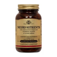 Solgar Neuro Nutrients 30 Gelules Vegetales
