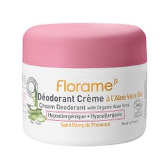 Florame Deodorant Crème Hypoallergénique Bio 50g Florame 50g