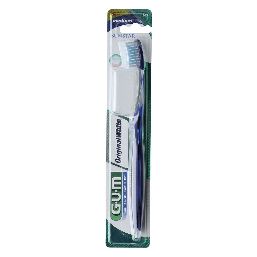 Gum Original White Brosse A Dents Sunstar Medium 563