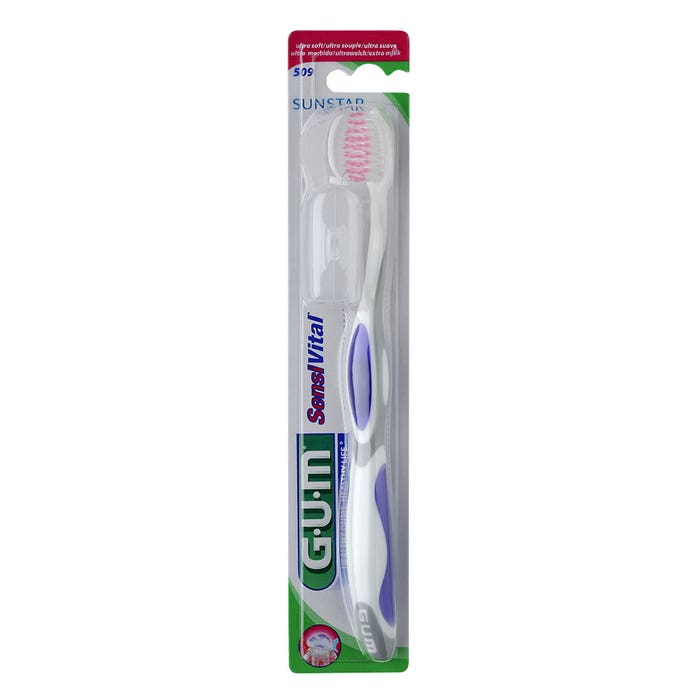 Gum SensiVital+ Brosse A Dents 509 Ultra Souple