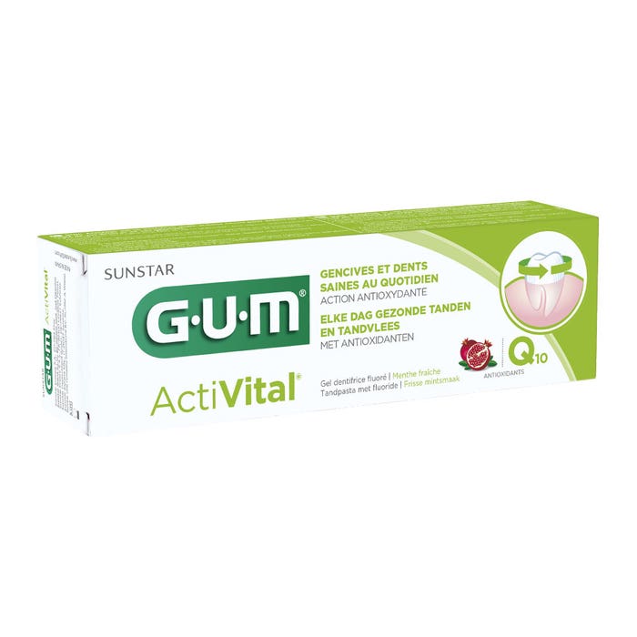 Activital Dentifrice Gencives Et Dents Saines Q10 75 ml ActiVital Gum