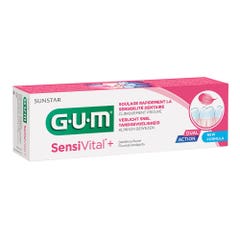 Gum Sensivital + Dentifrice Dents Sensibles 75ml