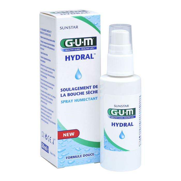 Spray Humectant Bouche sèche 50 ml Hydral Gum