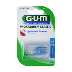 Gum Proxabrush Recharges Brossettes Interdentaires 1.6mm x6