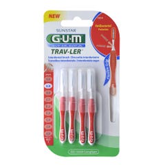 Gum Trav-ler Brossettes Interdentaires 0.8mm x4