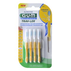 Gum Trav-ler Brossettes Interdentaires 1.3mm x4