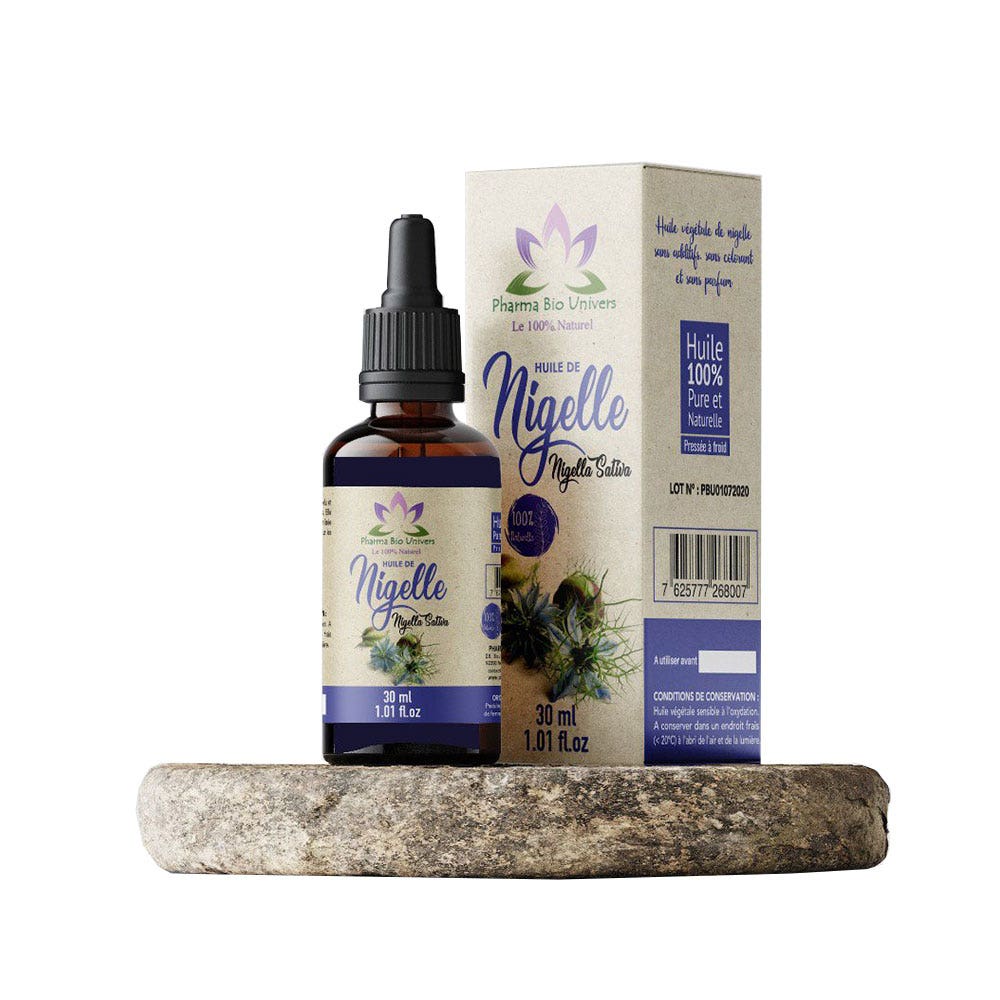 Pharma Bio Univers Huile de Nigelle Pipette 30ml