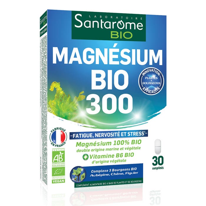 Santarome Magnésium Bio 30 comprimés