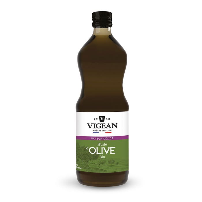 Huile d'olive douce 1L Huilerie Vigean
