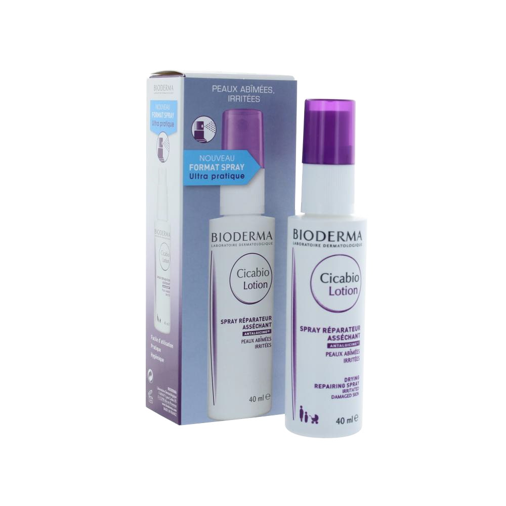 Bioderma Cicabio Lotion Spray Reparateur Assechant 40ml