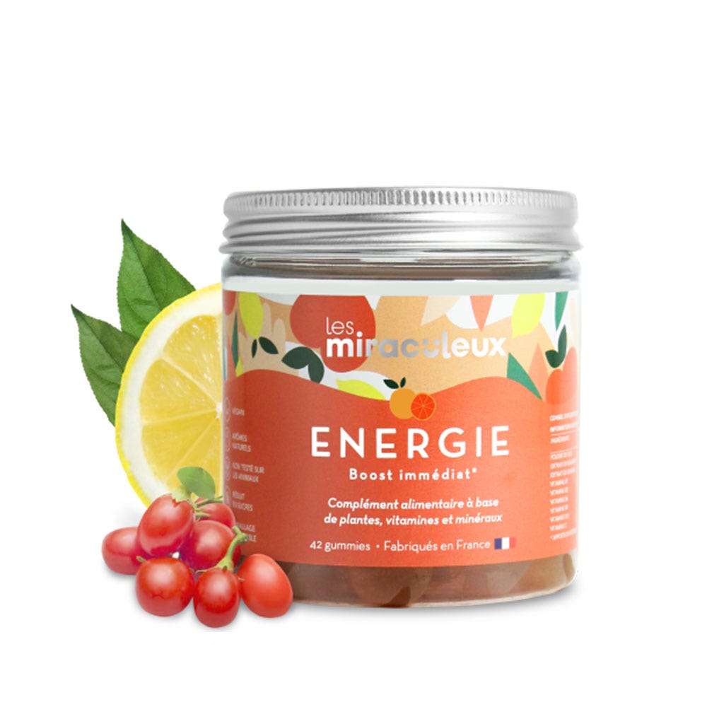 Les Miraculeux Gummies Energie 21 Jours x 42 Gummies