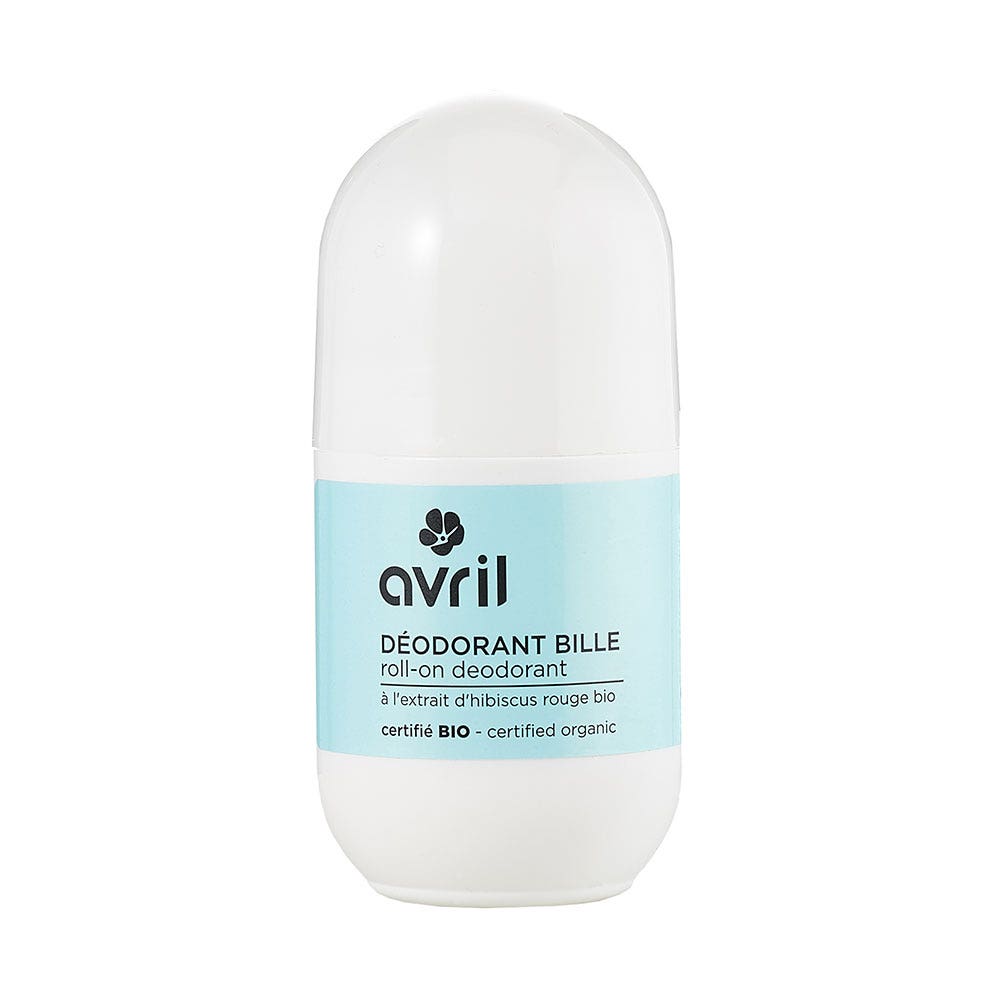 Avril Deodorant bille a l'extrait d'hibiscus rouge bio 50ml