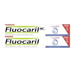 Fluocaril Pate Dentifrice Gout Menthe 2x75ml