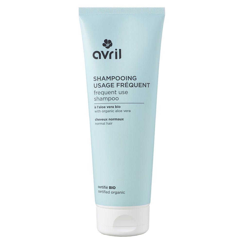 Avril Shampooing usage frequent a l'aloe vera bio Cheveux normaux 250ml