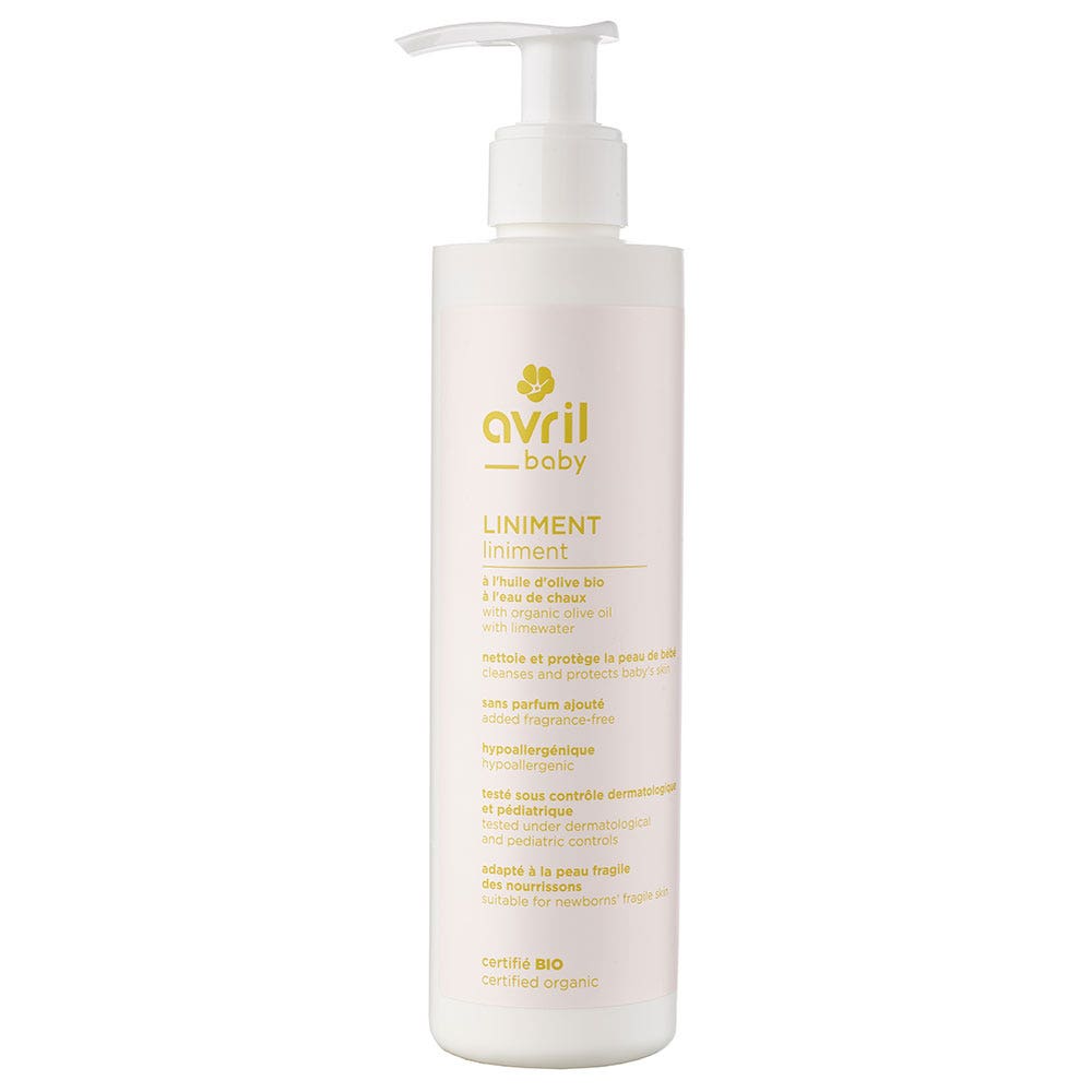 Avril Liniment bebe a l'huile d'olive et eau de chaux bio 240ml