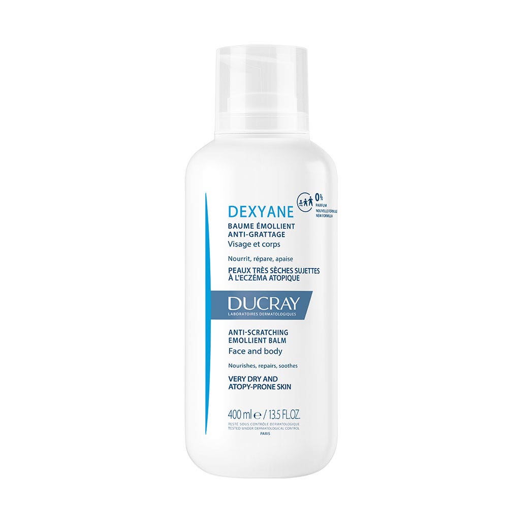 Ducray Dexyane Baume Emollient Peaux Tres Seches Et A Tendance Eczema Atopique 400ml