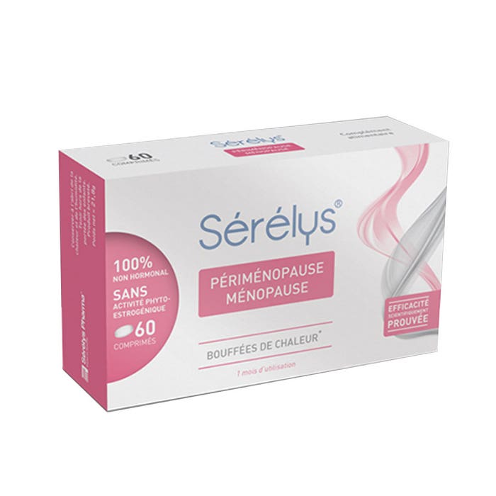 Serelys Pharma Sérélys Perimenopause et ménopause 60 comprimés