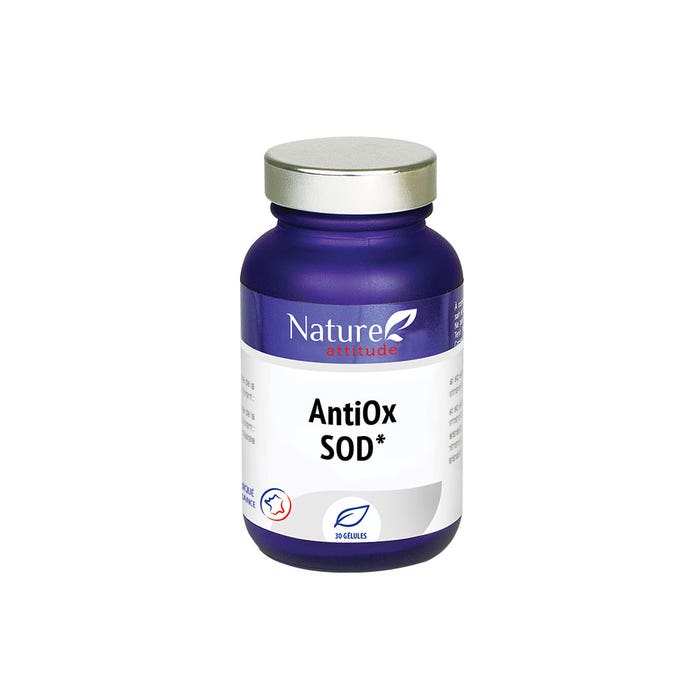 Antiox SOD 30 gélules Nature Attitude