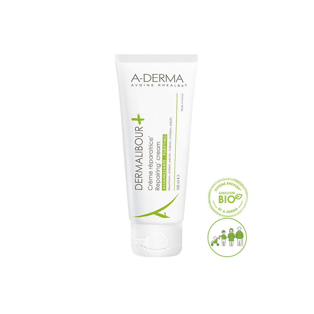 A-Derma Creme Reparatrice Peaux Irritees Et Abimees 100ml