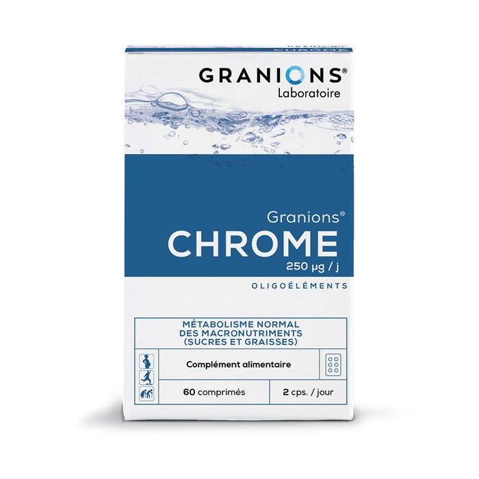 Chrome 250µg 60 Comprimes Granions