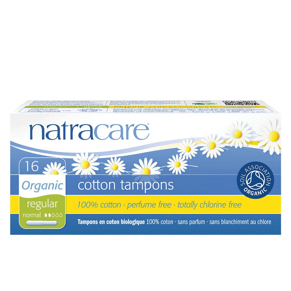 Natracare Tampons Bio Avec Applicateur Regular Boite De 16