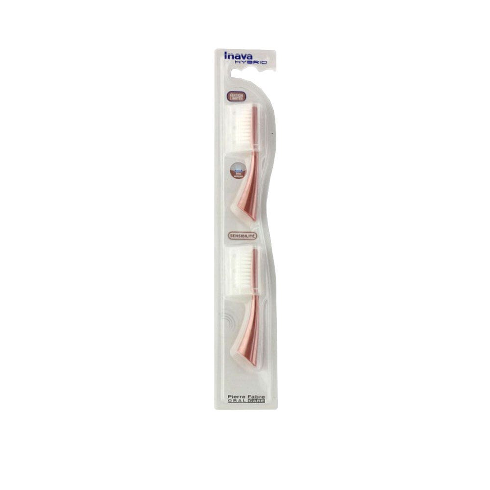 Inava Hybrid Brossette Sensibilite Edition Limitee 2 brossettes