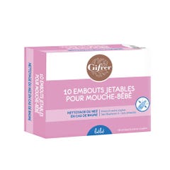 Gifrer Recharge 10 embouts mouche-bebe x10 embouts