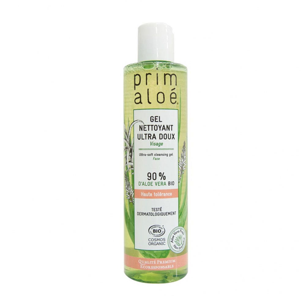 Prim Aloe Gel Nettoyant Ultra Doux 90% Aloe Vera 250ml