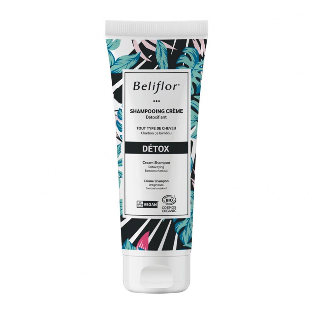 Beliflor Detox Shampoing Au Bambou & Charbon Cosmos 200ml