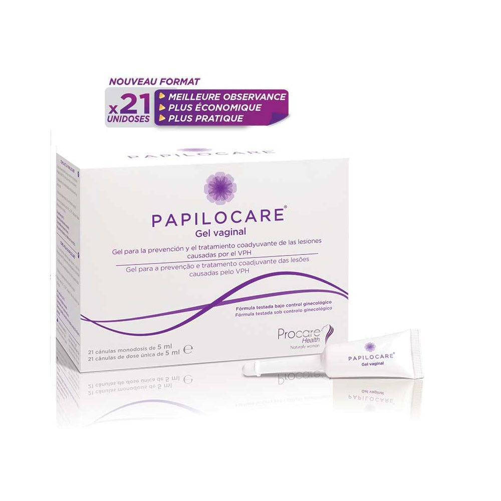 Procare Papilocare Gel Vaginal 21 canules unidoses 21x5ml
