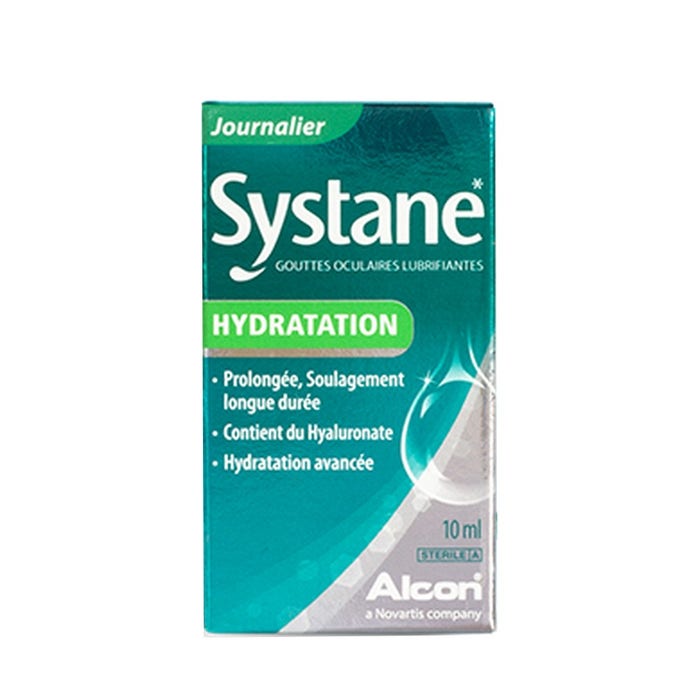 Gouttes Oculaires Lubrifiantes 10ml Systane Hydratation Alcon