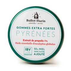 Ballot-Flurin Gommes Extra Fortes Des Pyrenees Eucalyptus 50% De Miel 30g
