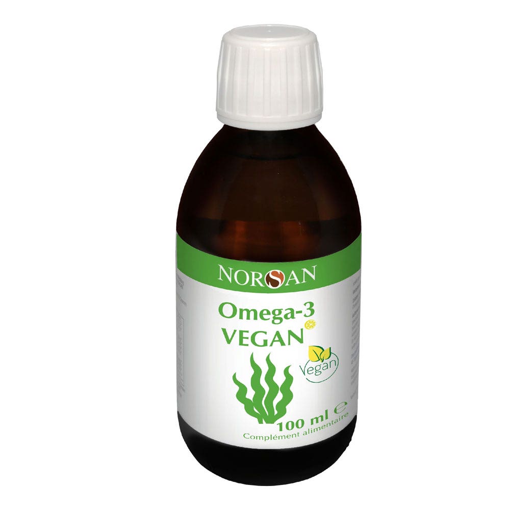 Oméga 3 Vegan 100ml Huile d'algue Norsan