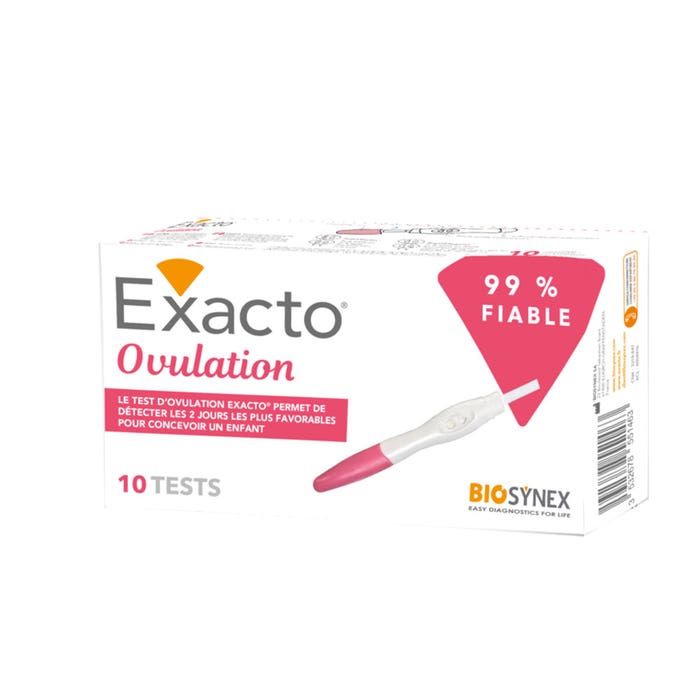 Biosynex Exacto Tests D'ovulation X10